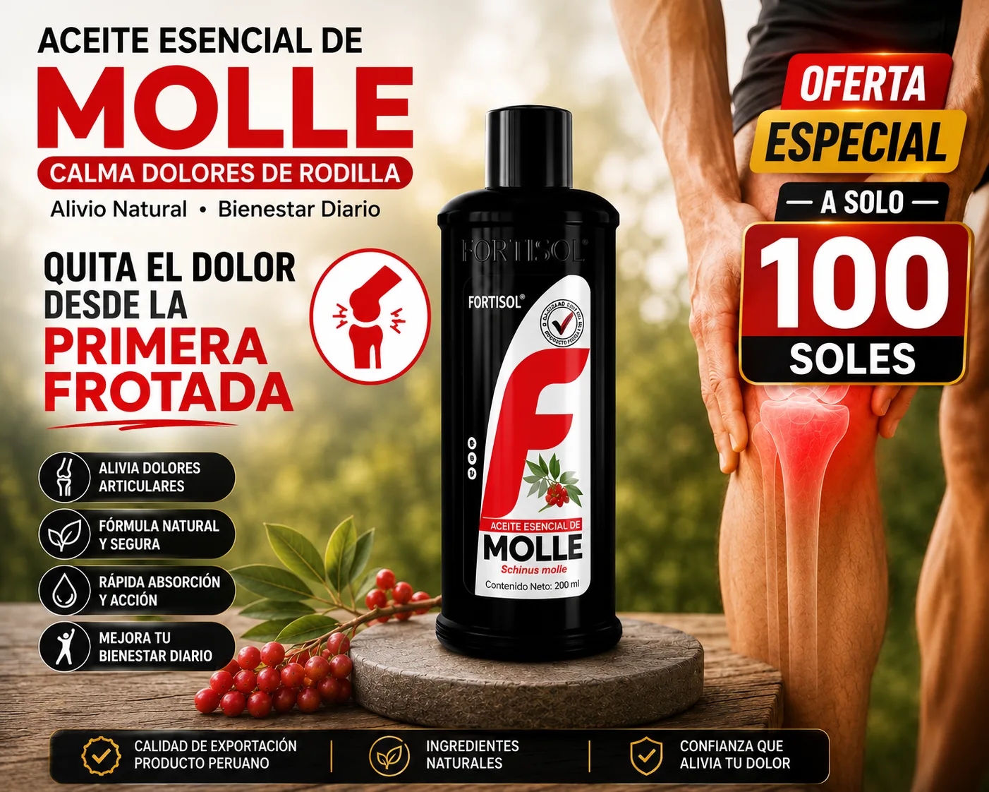 BALSAMO DE FORTISOL - ACEITE DE MOLLE